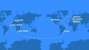 Barco brasileiro SCBrasil Team ganha visibilidade mundial na rota Cidade do Cabo à Itajai na Regata The Ocean Race 2022-23