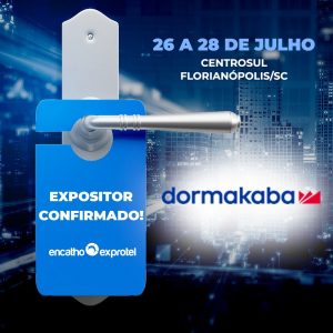 Dormakaba apresentará duranto Encatho & Exprotel upgrade das fechaduras magnéticas de proximidade
