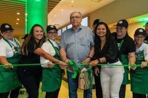 Beiramar Shoppinh está com novidade, uma nova unidade da Starbucks foi inaugurada essa semana