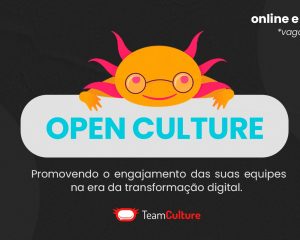 A 4° edição de OpenCulture acontecerá no dia 09 de fevereiro