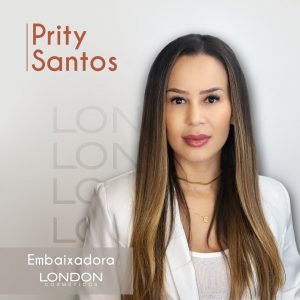A cabeleireira Prity santos é a nova embaixadora da London Brasil.