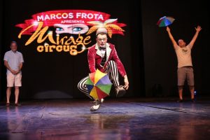 Idosos e pessoas com deficiência terão acesso gratuito ao espetáculo do Mirage Circus