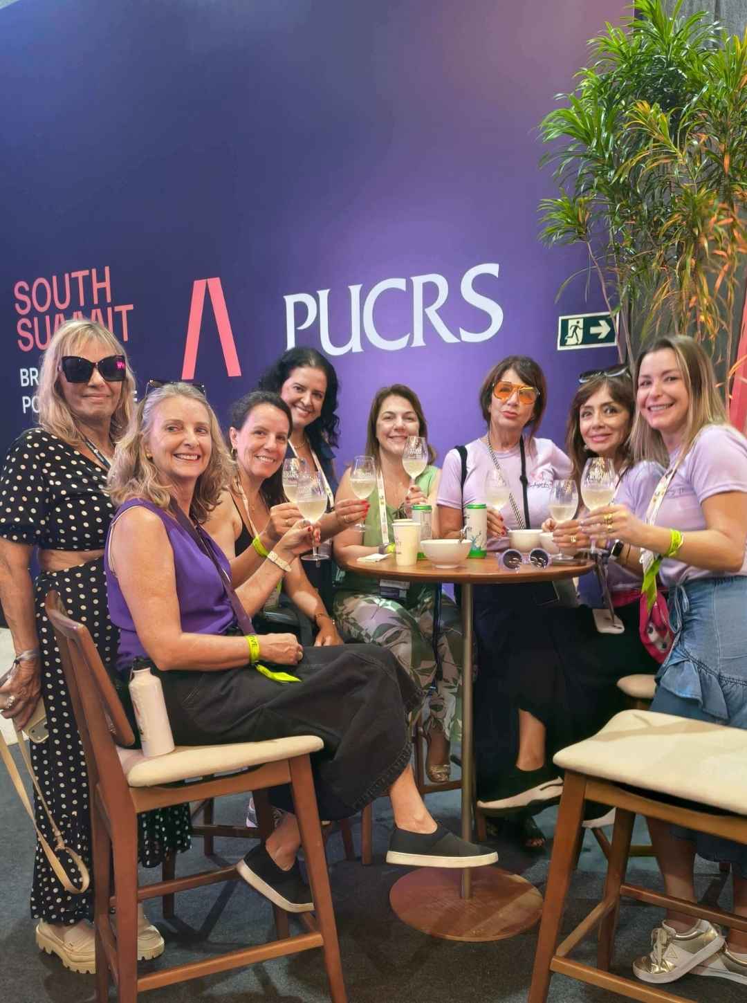 Algumas das Madrinhas que estavam no South Summit 2026